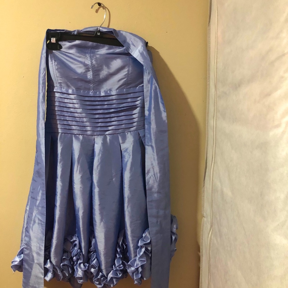 Blue dress